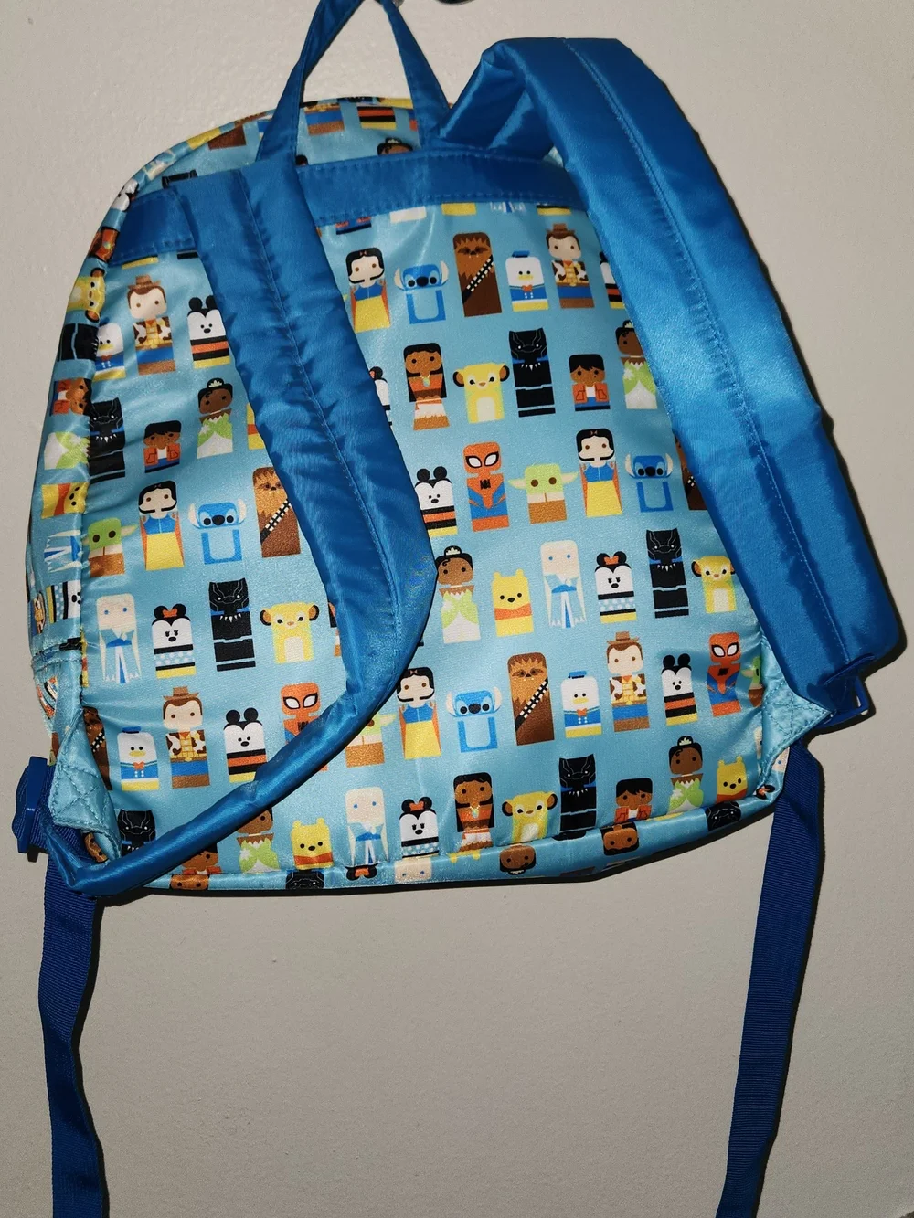 Disney Kids Light Blue Character Print Backpack